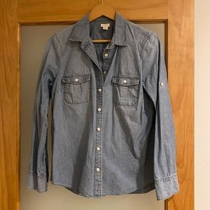 J Crew Factory Denim Shirt